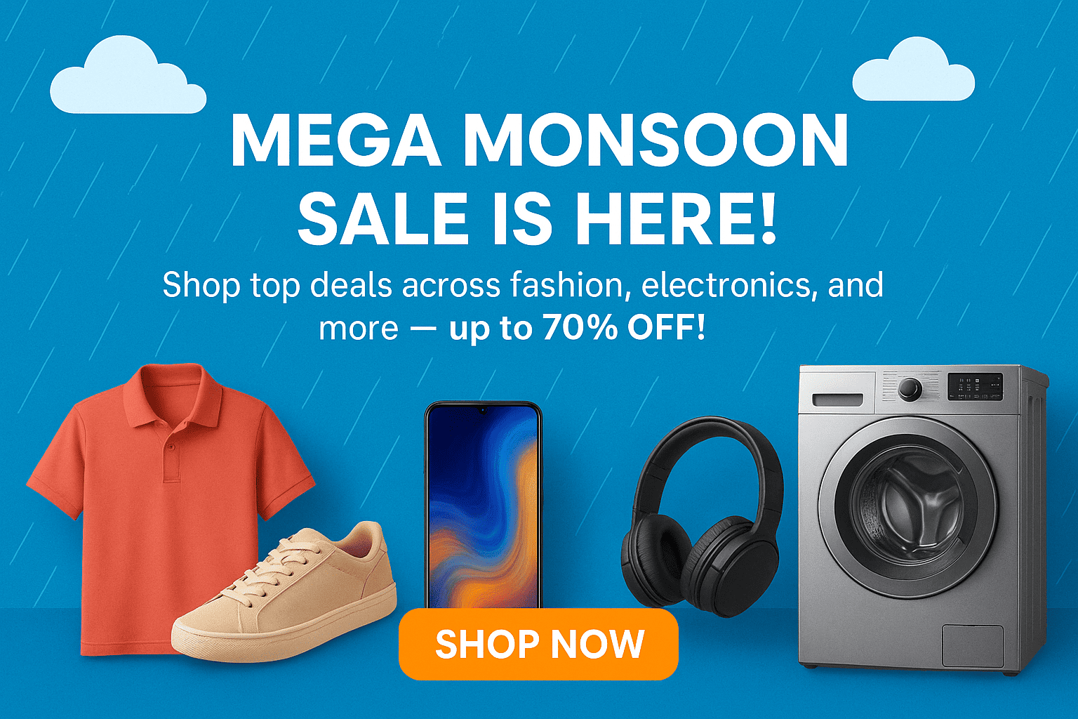 Mega Monsoon Sale is Here!