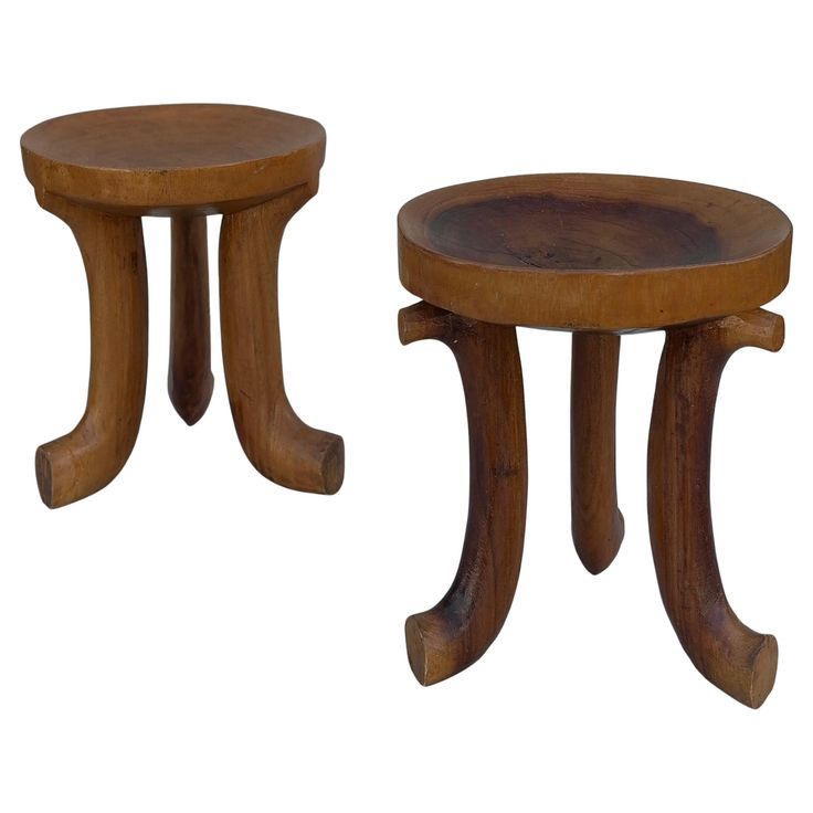 WOODEN STOOLS