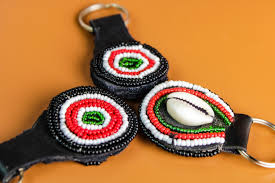 BEADED KEYCHAINS