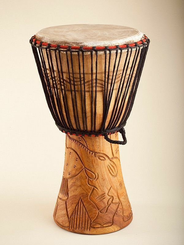 HAND CARVED DRUMS