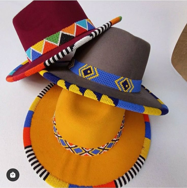 BEADED HATS