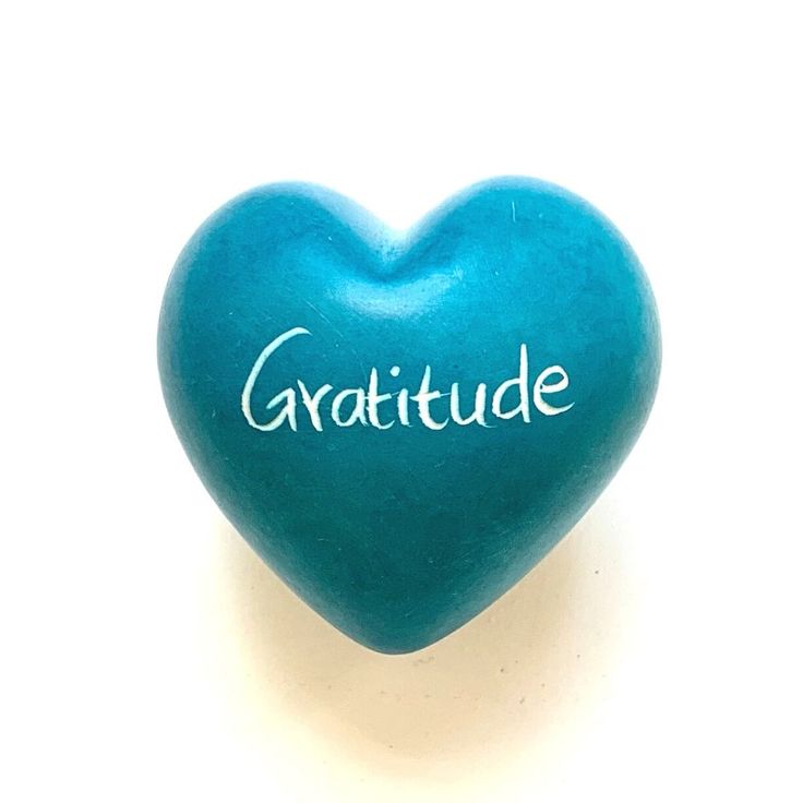Gratitude Heart Soapstone