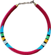 beaded necklace