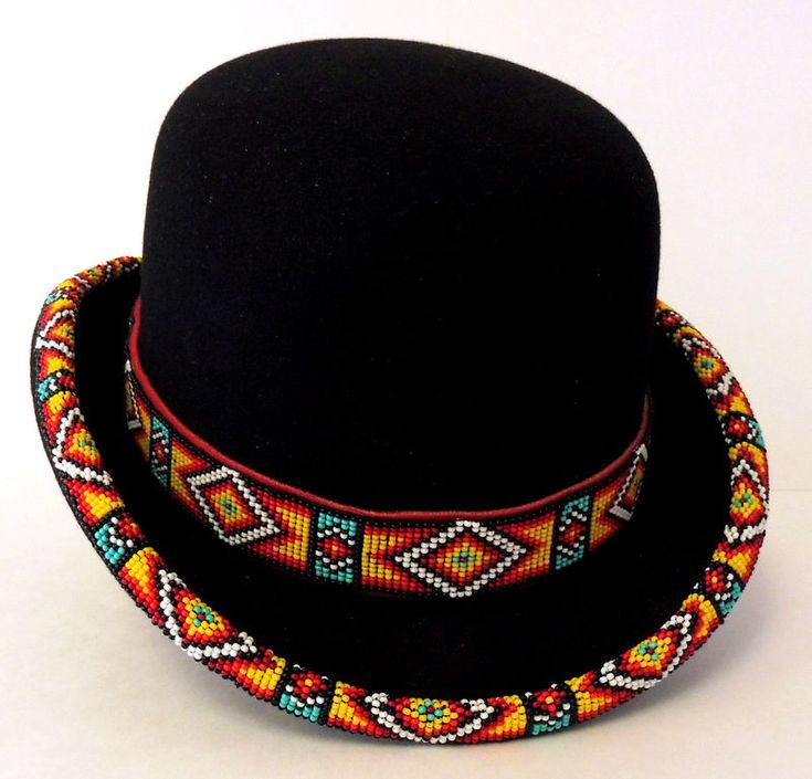 Beaded hat