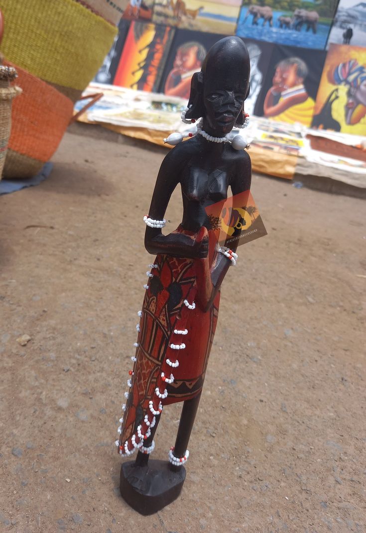Maasai Woman figurine