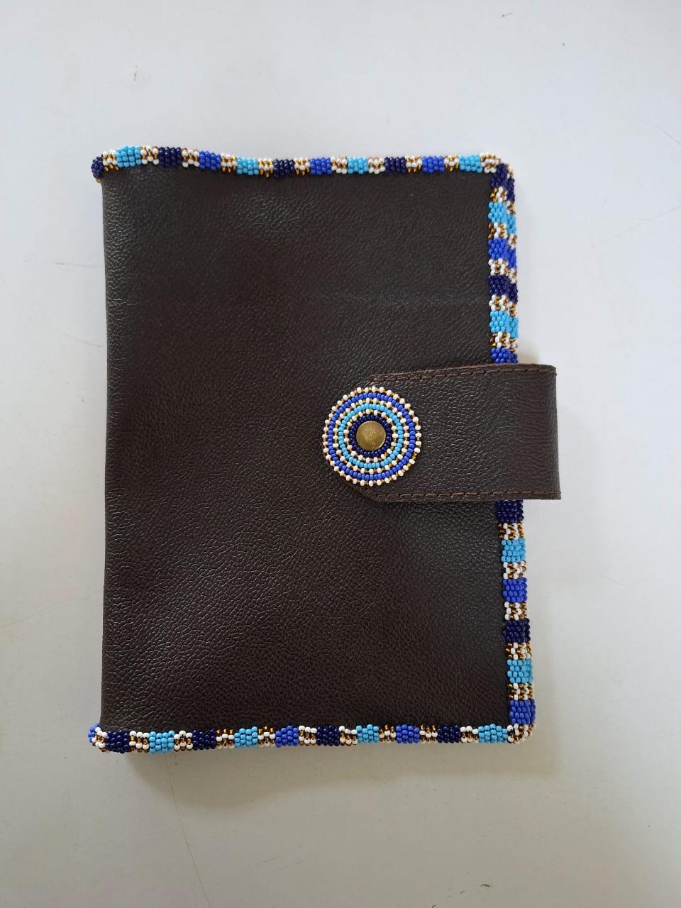 Leather Beaded Book