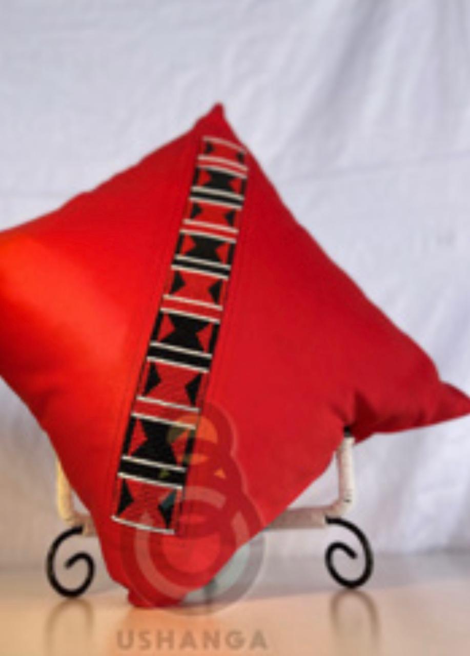 Beaded Throw Pillow Covers